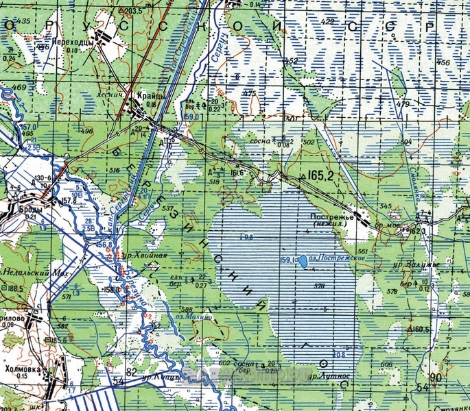 Подробная Карта Медвежьегорского Района