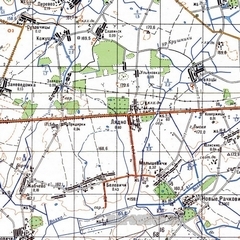 Топографическая Карта Чеховского Района