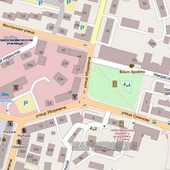 Карты города Югорск - детальные карты: топографические, спутниковые,векторные