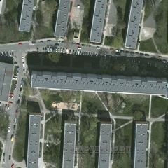 Спутниковая карта станицы Алексее-Тенгинская 1 см - 20 м