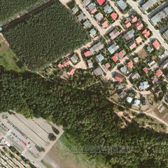 Спутниковая карта поселка Октябрьский 1 см - 20 м