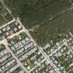 Спутниковая карта Пожарского района 1 см - 20 м