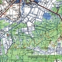 Топографическая карта Псковской области 1 см - 1 км