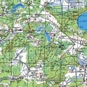 Топографическая карта Ивановской области 1 см - 1 км
