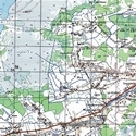 Топографическая карта Пермского края 1 см - 1 км