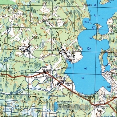 Топографическая карта Ставропольского края 1 км - подробная топокартаСтавропольского края скачать