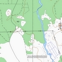 Топографическая карта деревни Новое Село 1 см - 250 м