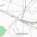 Топографическая карта села Дзержинское 1 см - 250 м