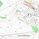 Топографическая карта деревни Левкино 1 см - 250 м