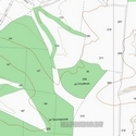 Топографическая карта Верхне-Ландеховского района 1 см - 250 м
