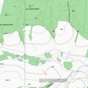 Топографическая карта Янтиковского района 1 см - 250 м